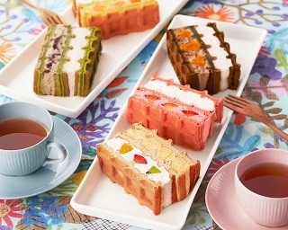 まるでテリーヌ!? 見た目も華やかな贅沢ワッフルが限定登場！
