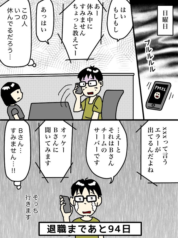 「100日後に退職する47歳」6日目