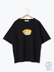 「パイ柄Tシャツ(ブラック)」(3850円)