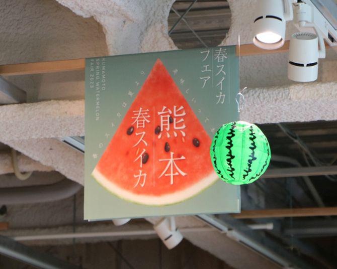 夏に先駆けて楽しもう！東京・KITTEで「スイカの名産地 熊本春スイカフェア」開催
