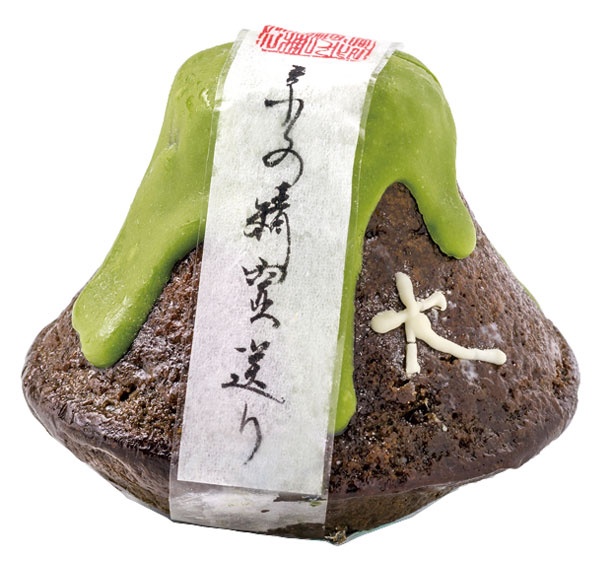「大文字焼き」(1個1944円)。京都タワーサンド限定/京洋菓子司 一善や