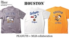 スヌーピー×MLB×HOUSTONの豪華なトリプルコラボ！Tシャツ2種