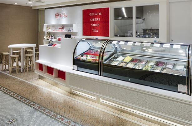 『Gelateria TIE-AN』は渋谷ヒカリエ ShinQsに2016年9月にオープンしたばかりの新ブランド