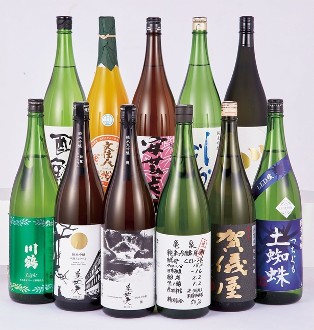 【写真】約20種類の日本酒を楽しめる「四国地酒 BAR」も初開催！