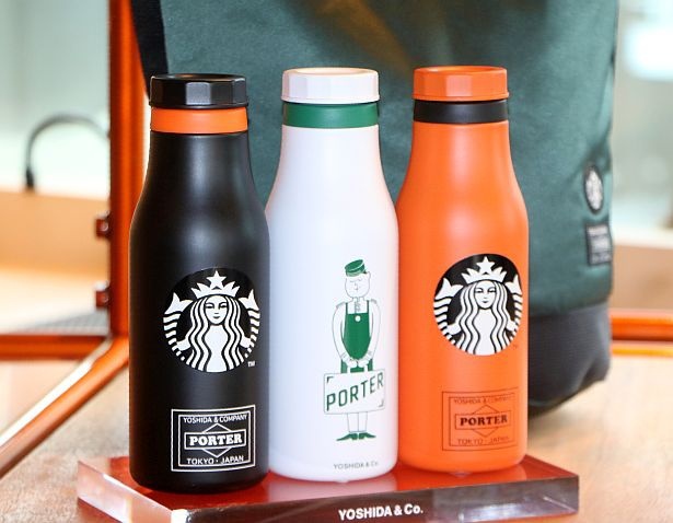 スターバックス×PORTER！初コラボでシックなバッグ＆ボトルを