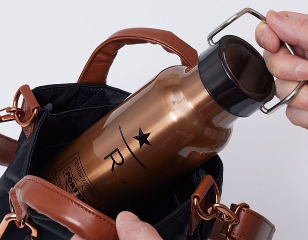 スターバックス×PORTER！初コラボでシックなバッグ＆ボトルを開発 