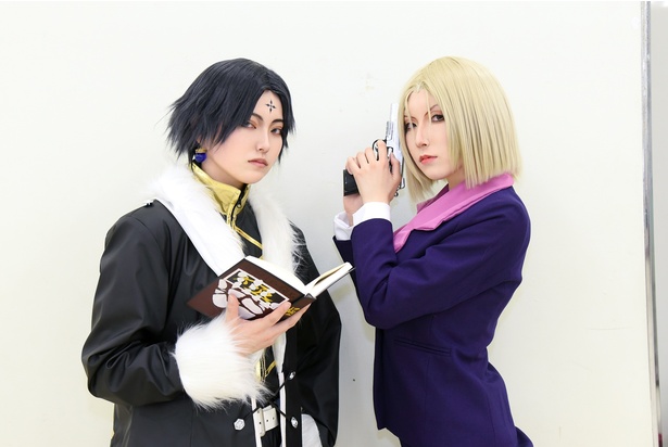 HUNTER×HUNTER」クロロ＆パクノダに扮するコスプレイヤー「特徴的な鼻