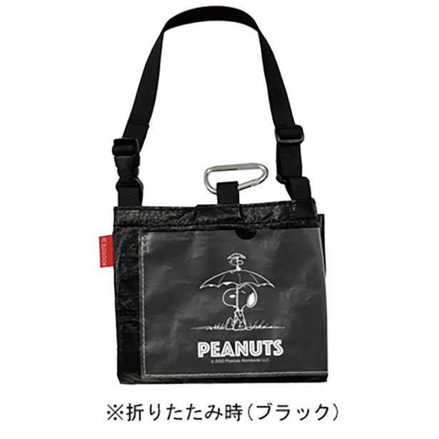 カラビナを使ってバッグの持ち手に引っ掛けることもできる