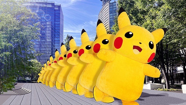 当日自由に鑑賞できる「Pikachu Gathering!!」