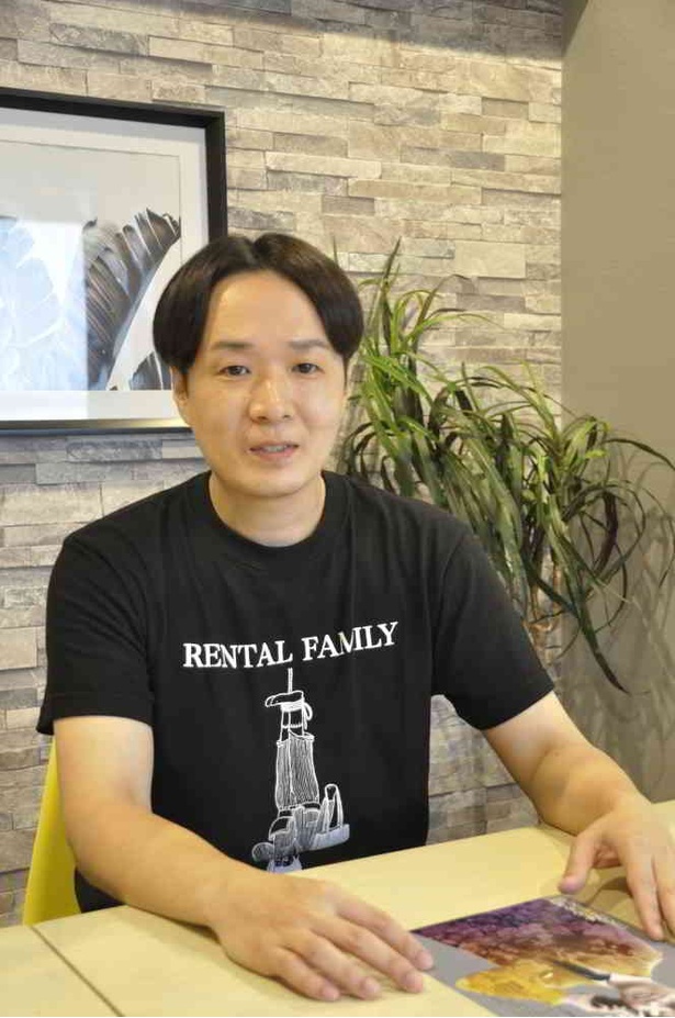 NCF 映像2期で井筒和幸監督に師事した阪本武仁監督。好きな映画も井筒監督の「岸和田少年愚連隊」だ