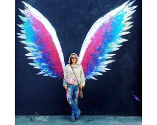 インスタで世界から熱視線！世界的アーティストによる“天使になれるアート”のイベントを開催