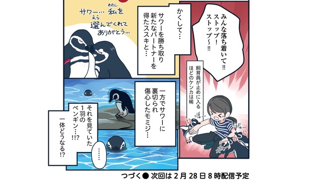 流血！すみだ水族館で恋の修羅場「下町ペンギン物語」第三話(12/12)