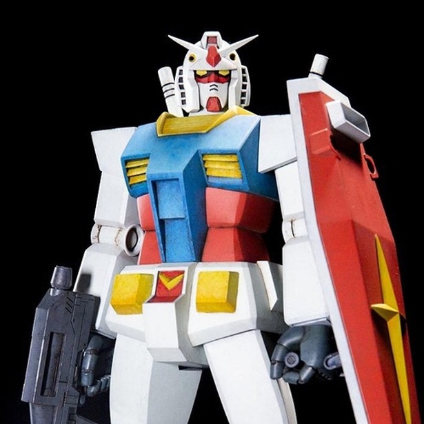 旧キットで再現した「安彦ガンダム」