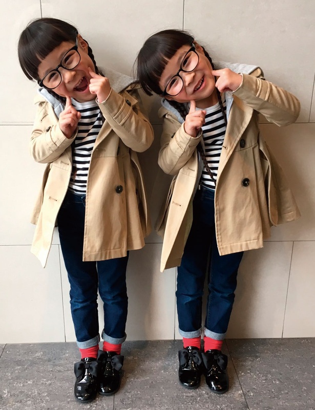 インスタグラムで人気の双子姉妹「りんか＆あんな」