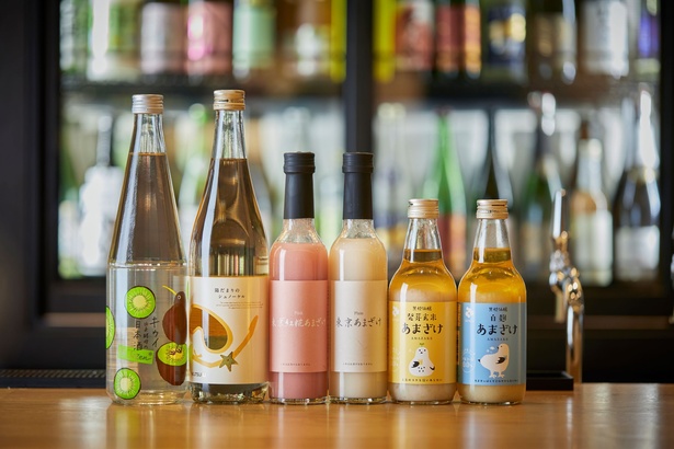 TASU+では、夏にぴったりの日本酒や甘酒を販売中