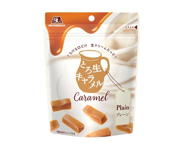 柔らかな食感と上質な味わいを楽しめる、まるで専門店のような「とろ生キャラメル＜プレーン＞」