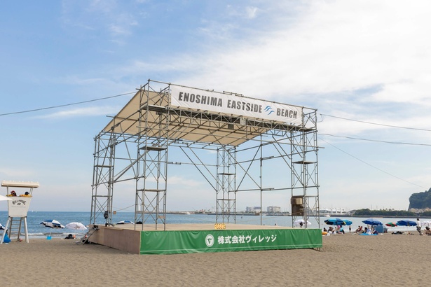 「J:COMスタジオ BBQパーク」目の前の特設ステージでは、さまざまなイベントを開催！