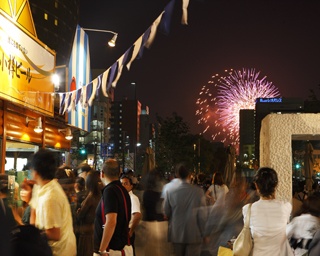 完全攻略！　札幌・創成川公園 狸二条広場 「小樽ビール狸二条ビアガーデン」