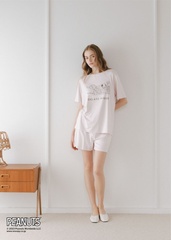 Tシャツ＆ショートパンツのセットアップは上下バラバラに着てもOK「ワンポイントTシャツ&ショートパンツSET」