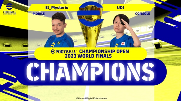 「eFootball(TM) Championship Open 2023 World Finals」に、世界のトッププレーヤーが集結！