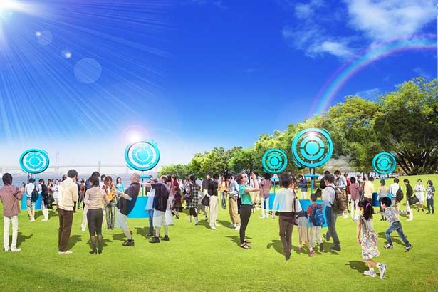 赤レンガパークとカップヌードルミュージアムパークにできる「Pokemon GO PARK」