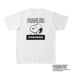 なにやら思索中？頬杖をつくスヌーピーがかわいい！「SNOOPY-Tシャツ1」背面デザイン