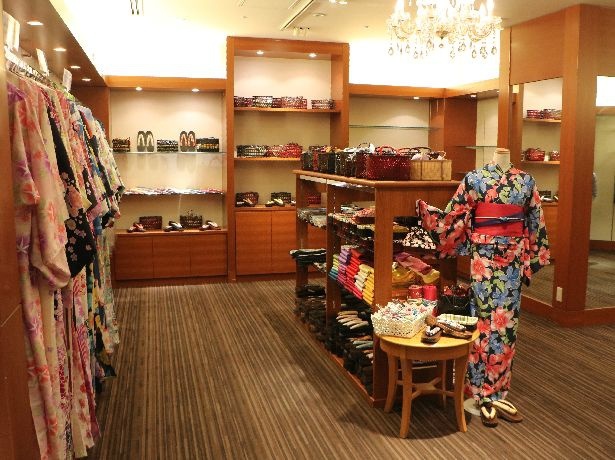 日本全国に店舗を持つ「着物レンタルVASARA」の特設会場をホテル内に設置