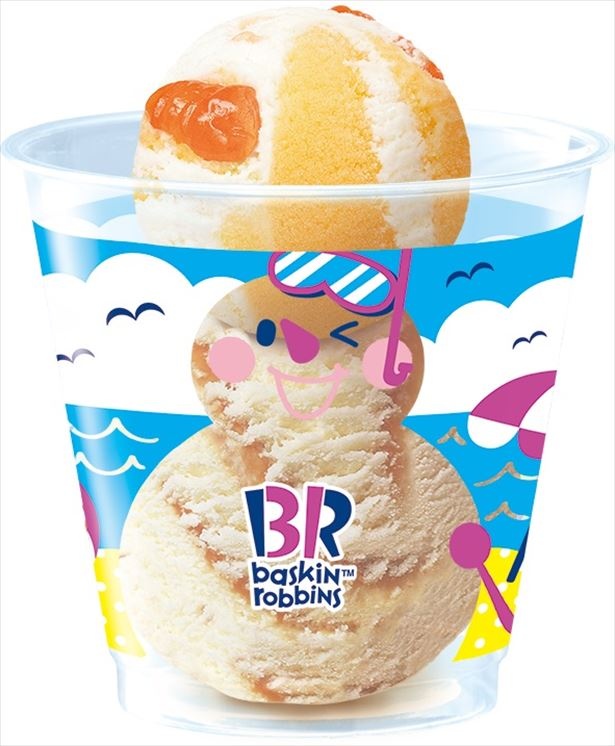 「真夏の雪だるま大作戦！」限定オリジナルカップ