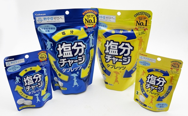 岡山県を拠点にキャンディなどを開発・製造しているカバヤ食品株式会社のヒット商品『塩分チャージタブレッツ』