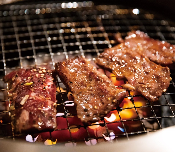 香ばしく焼いて肉感を満喫(上ハラミ)