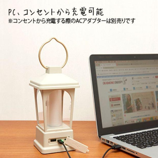 USB充電で最大約35時間連続使用できる