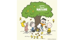 自然に寄り添うPEANUTSの仲間たちの姿を表現した「SNOOPY Loves NATURE」