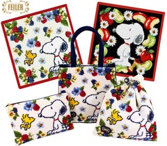 PEANUTS×フェイラーのコラボグッズもずらり！