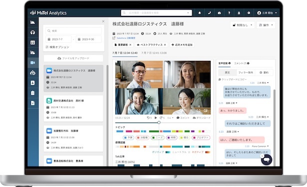 「MiiTel Meetings」イメージ