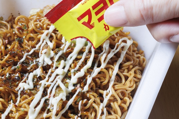 マヨビームノズルは2010年から搭載された。「食べるときのライブ感を大事に作っています」と石須さん
