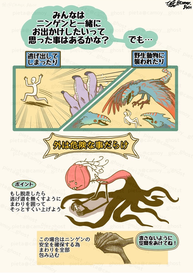 ニンゲンの飼い方「お出かけ」1