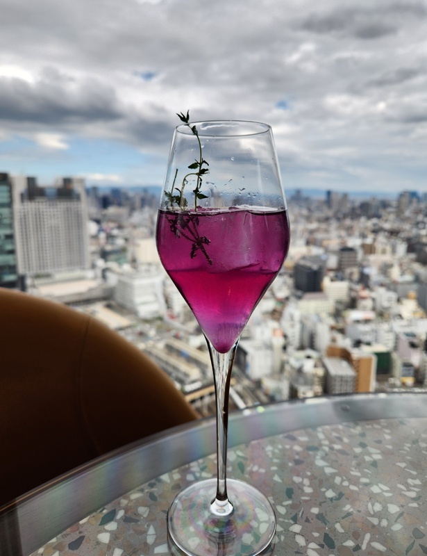 華やかなウェルカムドリンク
