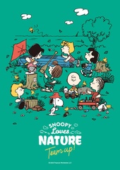 「SNOOPY Loves NATURE “Team up!”」キービジュアル