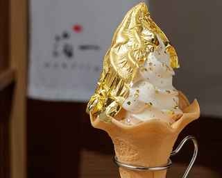 SNSで話題の“金箔ソフト”がGINZA SIXに初上陸！