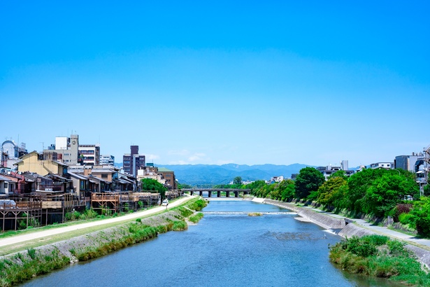 京都を訪れた際は、季節ごとの鴨川の景観も楽しみたい