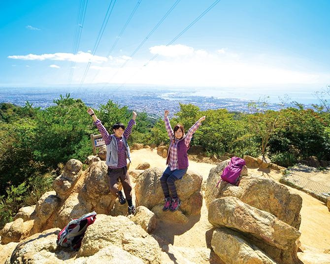 【関西の山登り＆ハイキング】兵庫「六甲山最高峰」は山頂を縦断する 六甲ハイクの人気コース