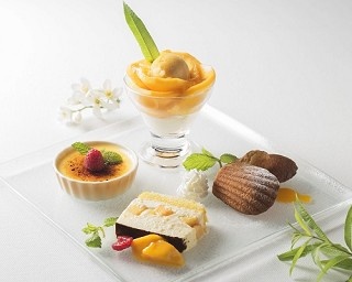 ロクシタンカフェより、旬のマンゴーを贅沢に使用した爽やかな夏季限定スイーツ