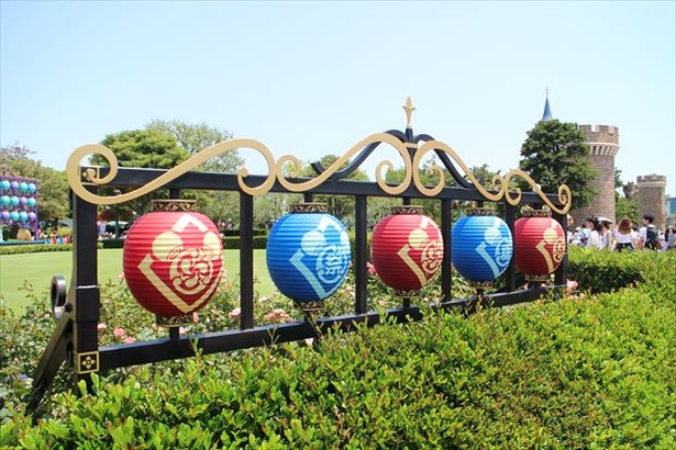 「ディズニー夏祭り」のデコレーション
