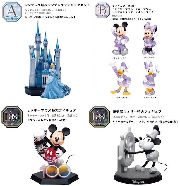 画像2 / 4＞ディズニー創立100周年をお祝いするHappyくじ「Disney100