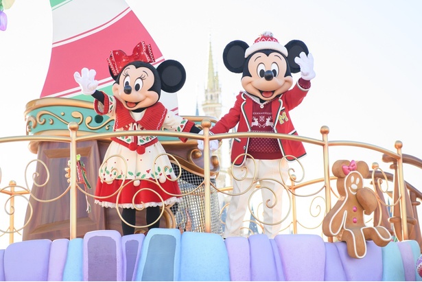 40周年の東京ディズニーランドでクリスマスを楽しもう！フロート停止が ...