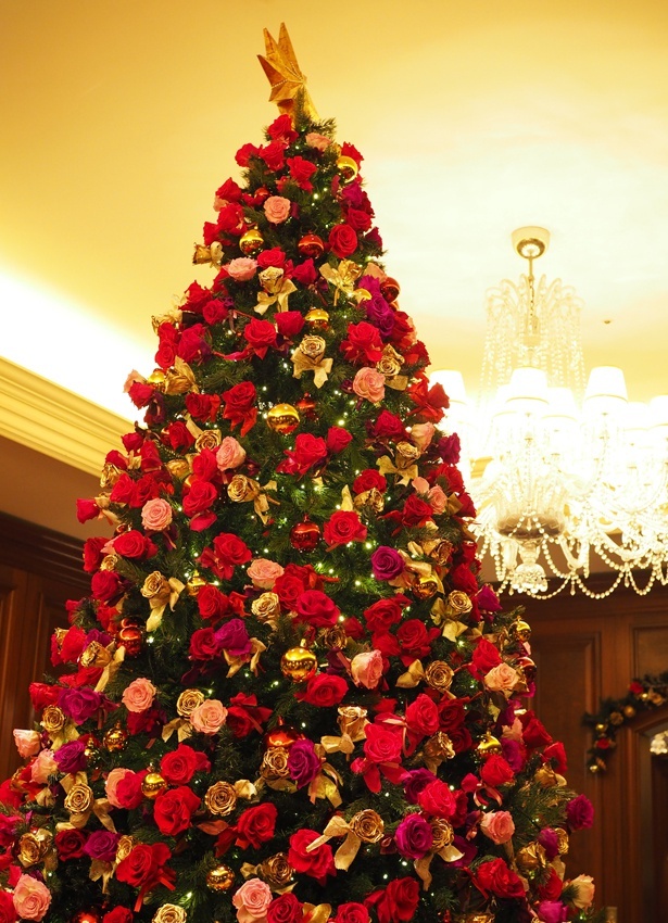 高さ約3.5メートルのクリスマスツリー