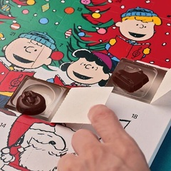 クリスマスモチーフのチョコレートでクリスマスまでカウントダウン