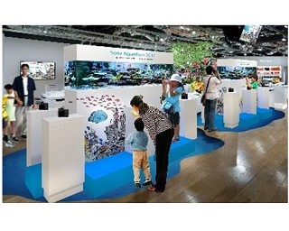 銀座で美ら海の680匹の魚が“涼”と“癒し”をおとどけ！
