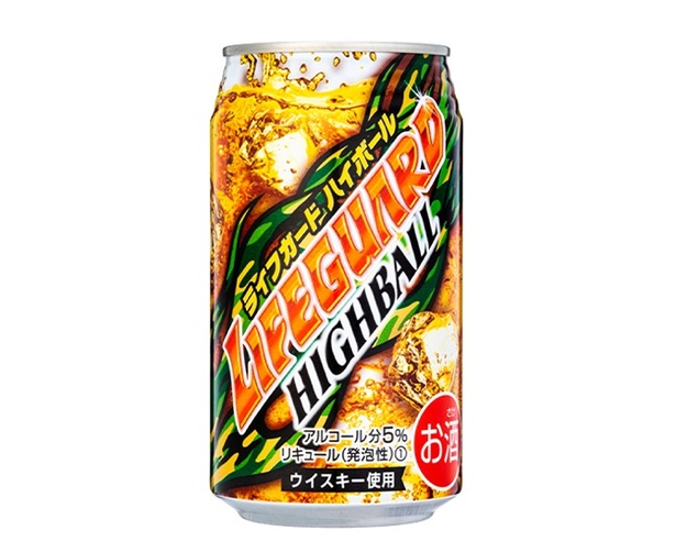 2023年10月に発売された、大人しか飲めないライフガード「ライフガード ハイボール」