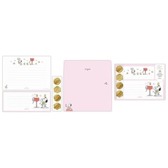 「レターセット(ピンク)」(704円)
